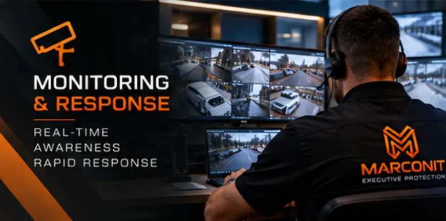 Security monitoring and response control room