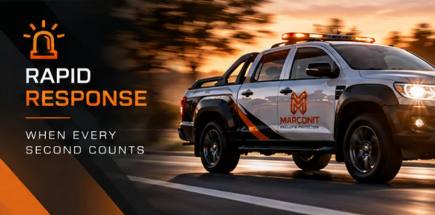 Marconit rapid response vehicle