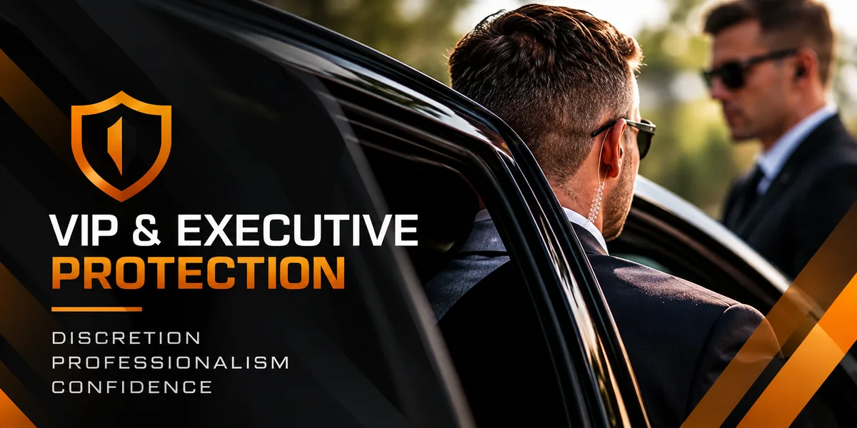 VIP and executive protection team